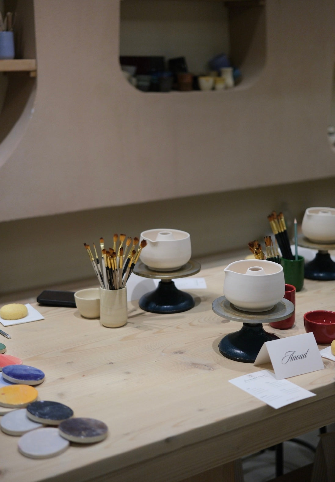Glazing Matcha set Work Shop