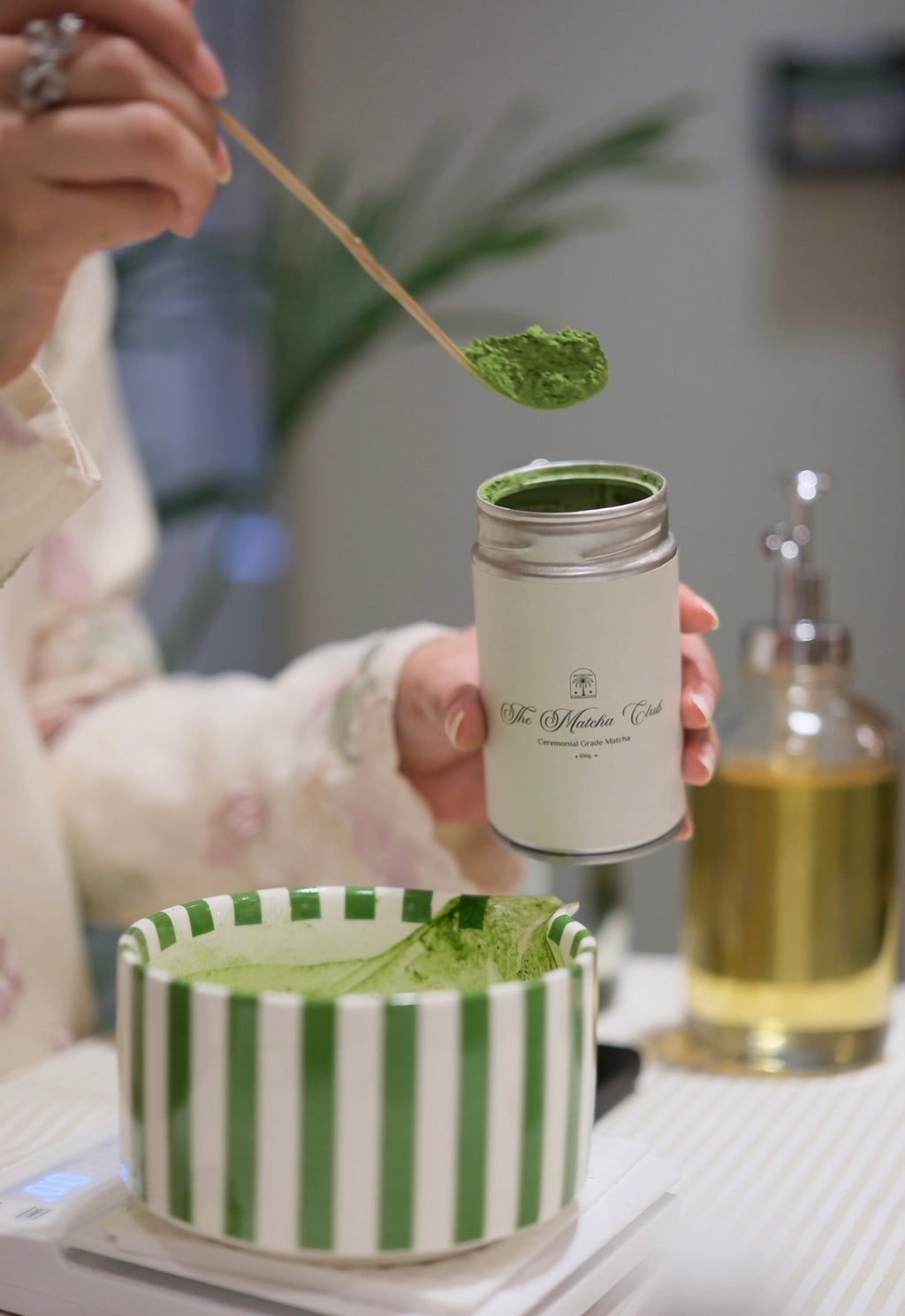 Glazing Matcha set Work Shop